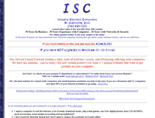 Tablet Screenshot of iscnetwork.com